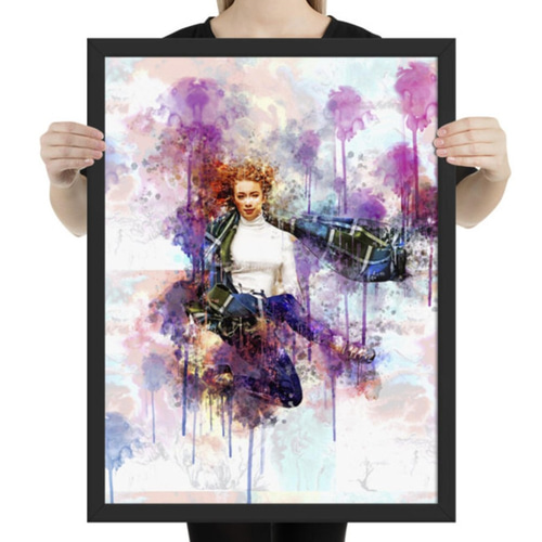 オーダーメイド価格表　アクリル画（水彩画）絵画 A4 サイズの 木 に描く アート 水彩画 アクリルガッシュ 原画 龍 （ 白