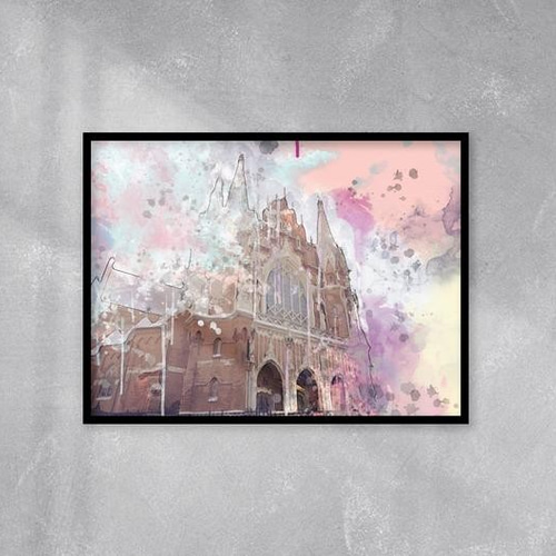 絵画 インテリア 水彩画 アート 額付き 題名『葛藤する陽鬱』 絵画 インテリア 水彩画 アート 額付き 題名『葛藤する陽鬱』