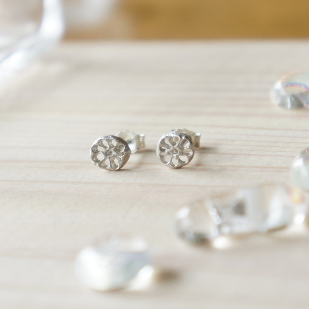 レンコンピアスSV925シルバーltp2 9,075円