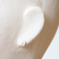 コーヒー豆ピアスSV925シルバーcfp2 6枚目の画像