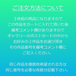 【選べる3枚組ポストカード】キュラソー島ウィレムスタット【作品No.011】 2枚目の画像