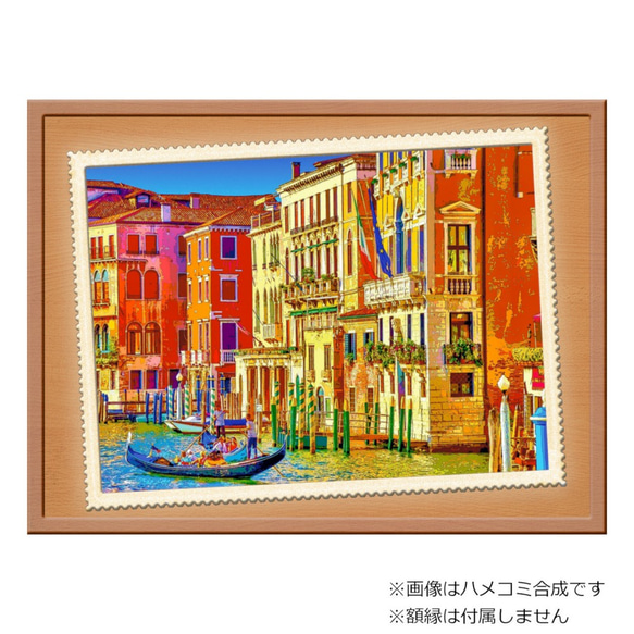 【選べる3枚組ポストカード】イタリア ヴェネツィアの街角【作品No.183】 2枚目の画像
