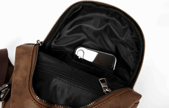 メンズウエストバッグファッションチェストバッグメッセンジャーバッグカジュアルスモールバッグ携帯電話バッグショルダーバッグ 9枚目の画像