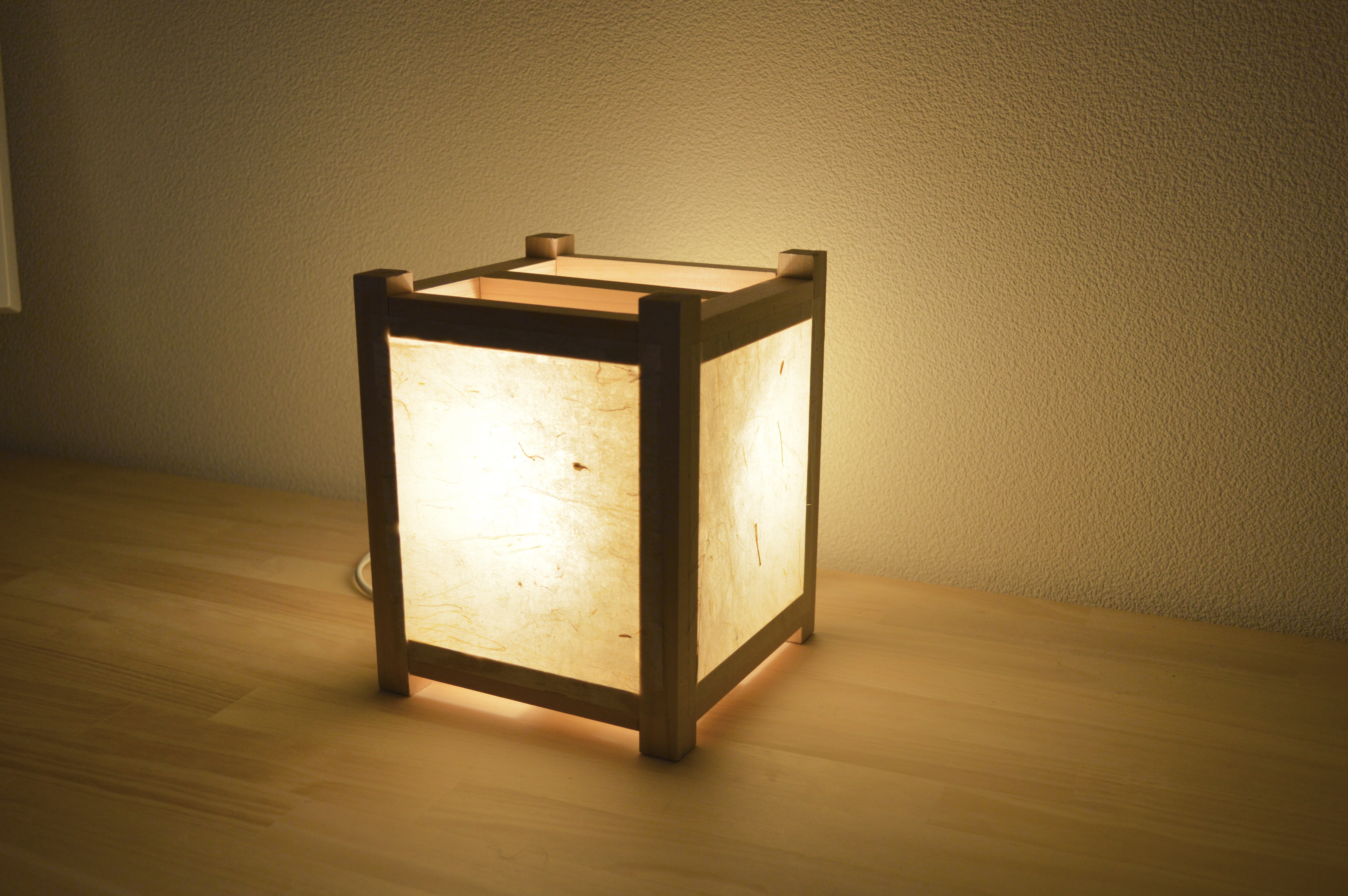 行燈（取手付き）【家具照明】【受注生産品】