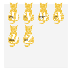 ネコ 猫 キャット ネームプレート キーホルダー ネームタグ かわいい  バッグ ギフト　メール便送料無料 cat01 6枚目の画像
