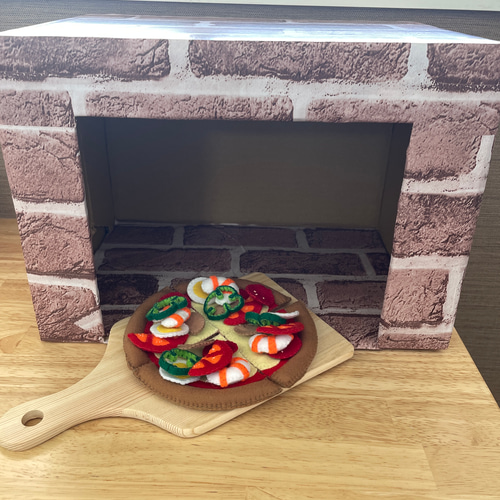 34 フェルトままごと　ピザ屋さん　オーダーページ 34 フェルトままごと ピザ屋さん オーダーページ