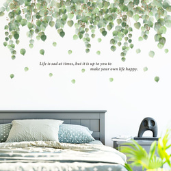 専用ページ　㉞　3点　ウォールステッカー 北欧 鑑賞　植物　葉　流れ　DIY 壁飾り　インテリアシート　剥がせるシール 2枚目の画像