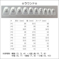 クリアホワイトネイル 6枚目の画像