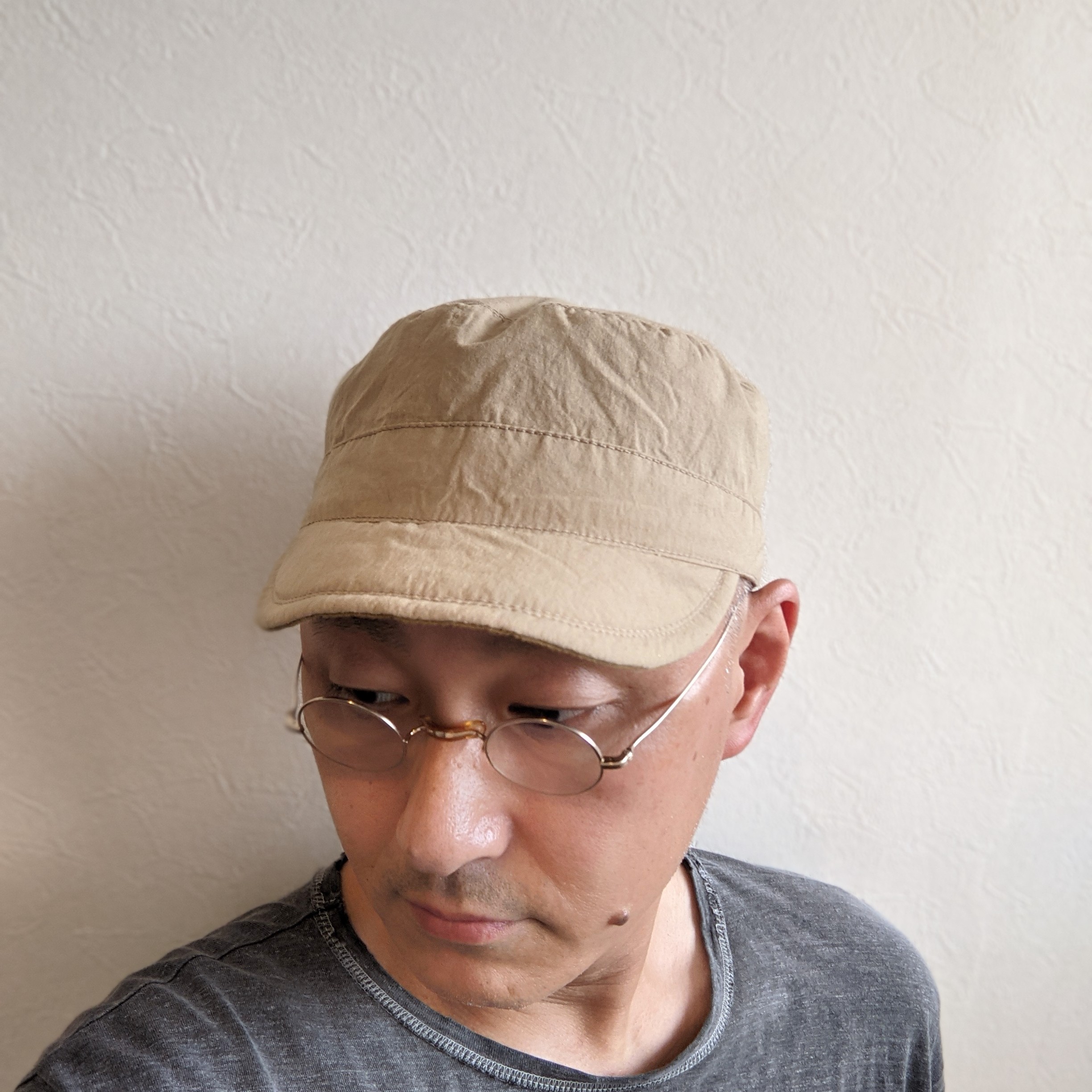 ワークキャップ XY KAMINSKI ベージュ