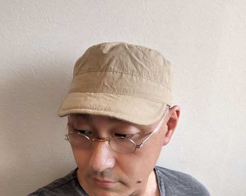 リピート割　襤褸　継ぎ接ぎ刺し子　希少な襤褸を使用　リバーシブルワークキャップ 2_3137edfa2c342f4ecd98a285709e