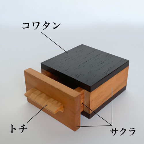 木製 紫檀　黒檀　硯箱蓋付き収納箱 仕切り付き 41jCp96W0DL._SS200_.jpg