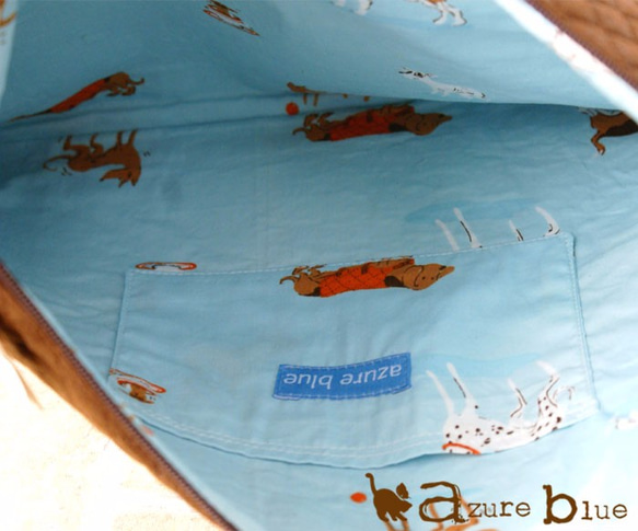 ⋆スエード風クラッチ　ブラウン　2way・別売りショルダー対応 3枚目の画像