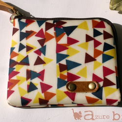 ミニ財布　リバティ Robin マルチ 4枚目の画像