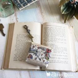 ミニミニポーチ　リバティ My Little Pace（マイ・リトル・ペース）ブルー 2枚目の画像