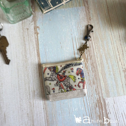 ミニミニポーチ　リバティ My Little Pace（マイ・リトル・ペース）ブルー 3枚目の画像