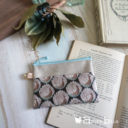 カードポーチ　 リバティ Peacocks of Grantham Hall 11枚目の画像