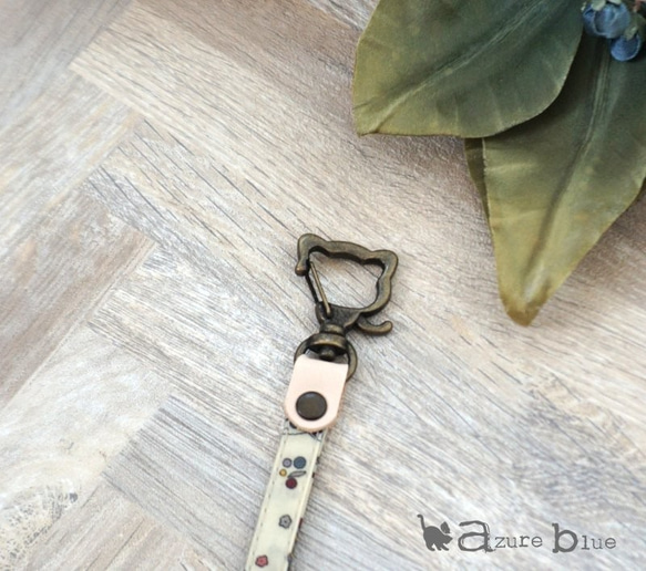 バッグキーホルダー リバティ My Little Pace（マイ・リトル・ペース）パープル 3枚目の画像