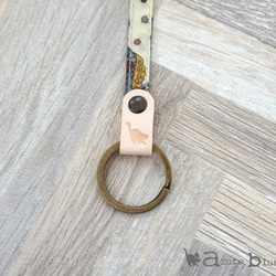 バッグキーホルダー リバティ My Little Pace（マイ・リトル・ペース）パープル 4枚目の画像