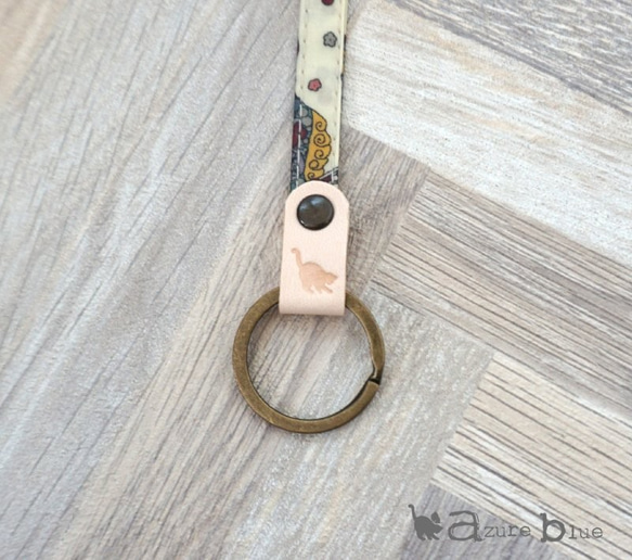 バッグキーホルダー リバティ My Little Pace（マイ・リトル・ペース）パープル 4枚目の画像