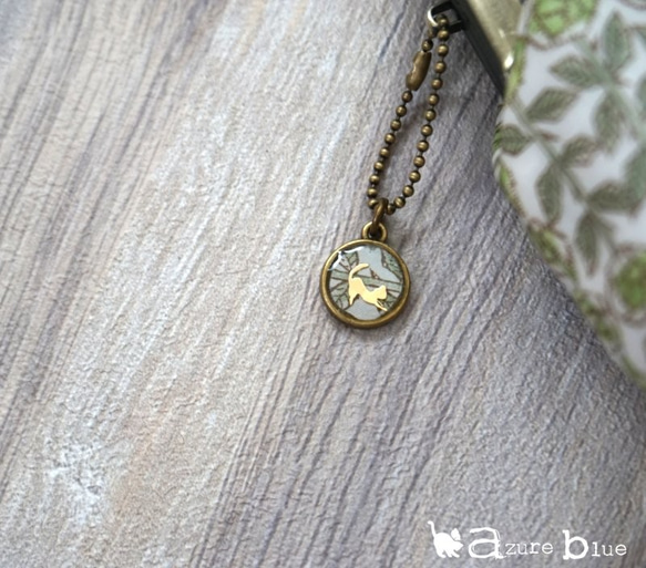 ⋆がま口通帳ケース リバティ Sleeping Rose ティーグリーン 2枚目の画像