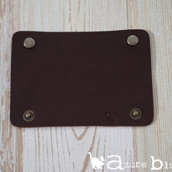 選べるカラー・ヌメ革の持ち手カバー （黒・赤茶・こげ茶）15 4枚目の画像