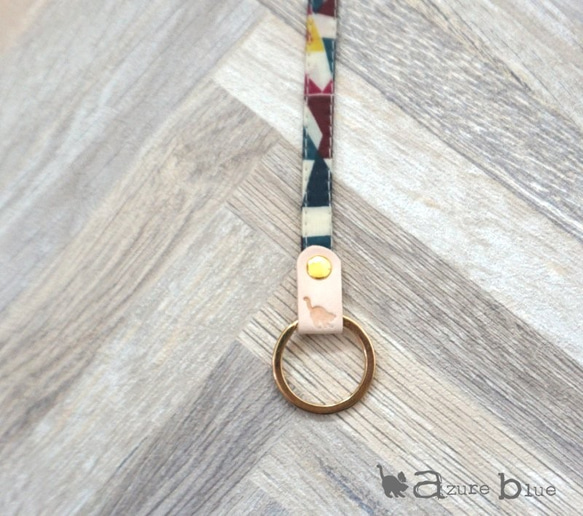 バッグキーホルダー リバティ Robin（ロビン） マルチ 3枚目の画像