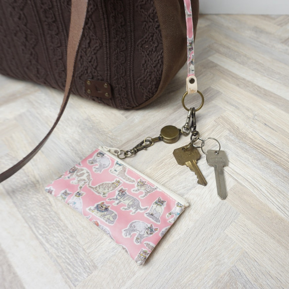 バッグキーホルダー リバティ Robin（ロビン） マルチ 10枚目の画像