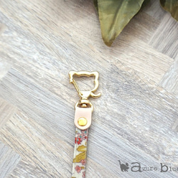 バッグキーホルダー リバティ Nancy animal ビビット 4枚目の画像