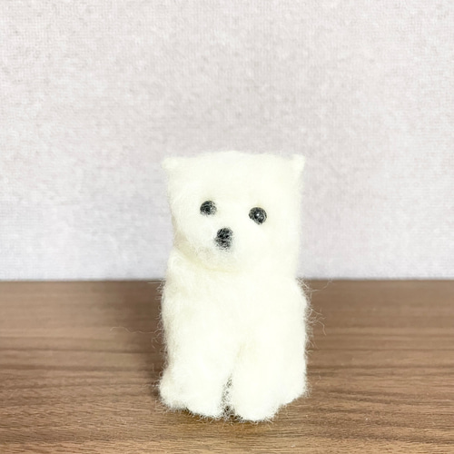 日本スピッツ 羊毛フェルト 羊毛フェルト モカ＆ラテ 通販 12820419