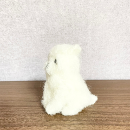 日本スピッツ 羊毛フェルト 羊毛フェルト モカ＆ラテ 通販 12820419