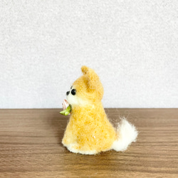 秋田犬　羊毛フェルト 2枚目の画像