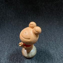 『おねガエル』　萩焼き陶器人形　伝統工芸品 4枚目の画像