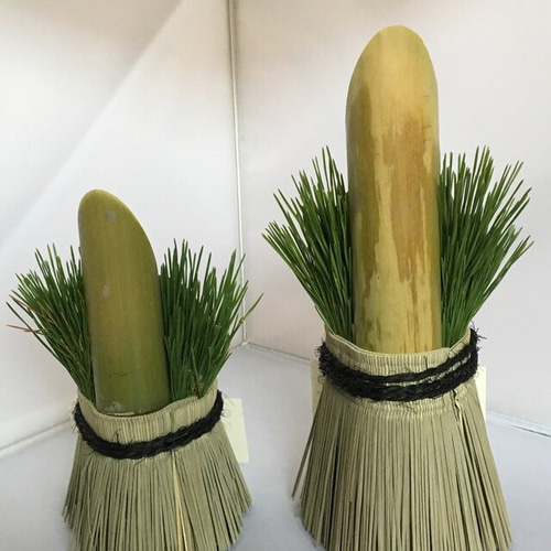 手づくりミニ門松(大) その他インテリア雑貨 bambu 通販