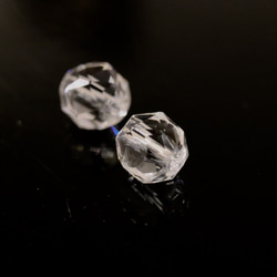 水晶スターカット 約８mm  2粒 5枚目の画像