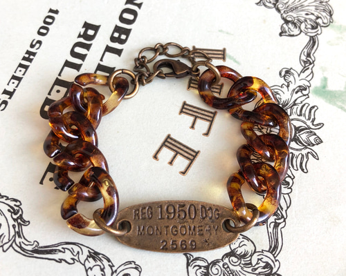 べっ甲　３連ブレスレット 1_2aa26926055b9c751b7147751ee9