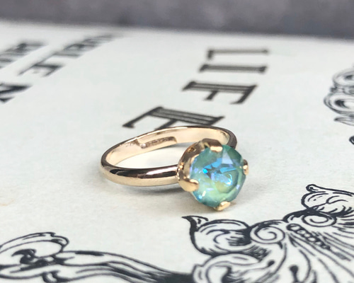 SWAROVSKI リング 9号