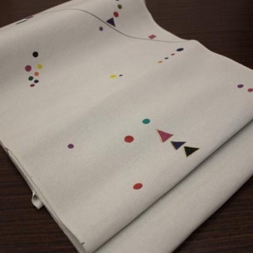 銀通し遊園地名古屋帯新品反物 和装小物（帯・半襟） 大沼友伸 通販  