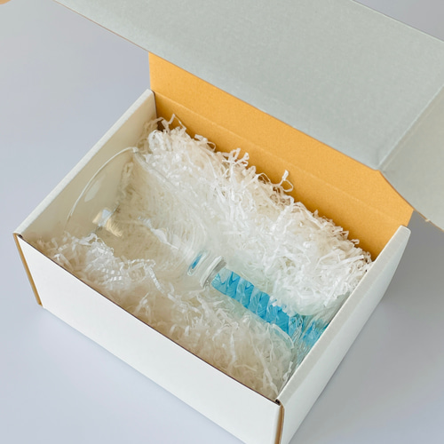 有料ラッピングB：グラス・うつわ用 について ギフトボックス F-GLASS