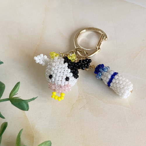 干支キーホルダー(牛) キーホルダー うさのひみつきち 通販