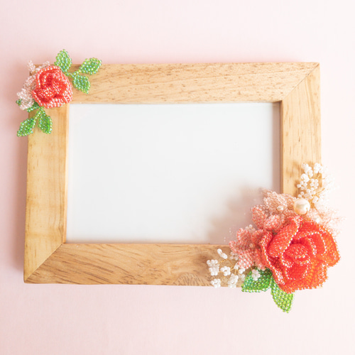 薔薇の花のフォトフレーム[プレゼントにおすすめ] フォト