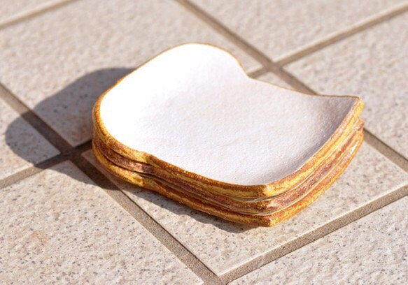 食パンの皿　ショートケーキサイズ 4枚目の画像