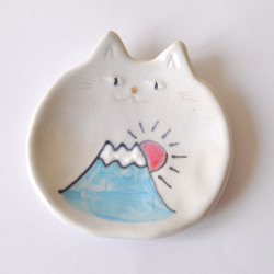 猫の小皿　『Mt. fuji』 1枚目の画像