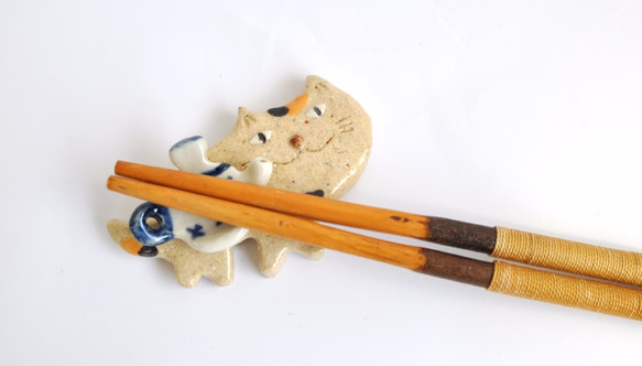 筷子休息初夏的富貴貓的版本 第7張的照片