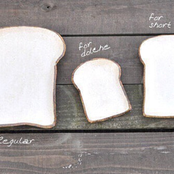 食パンの皿Air　ショートケーキサイズ 2枚目の画像