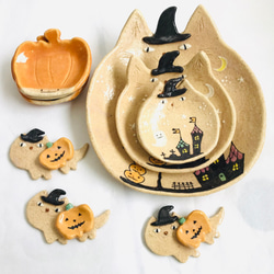 『秋の福袋』ネコザラ【Halloweeeeen(▲▽▲)セット商品　☆ハロウィン１０点セット 2枚目の画像