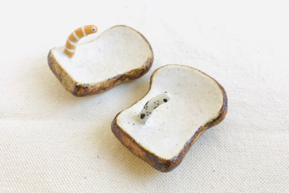 厚切り食パンとチンアナゴの箸置き 2枚目の画像