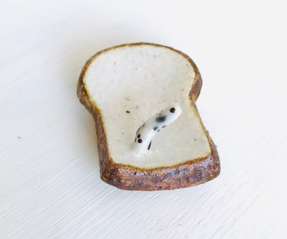 厚切り食パンとチンアナゴの箸置き 3枚目の画像