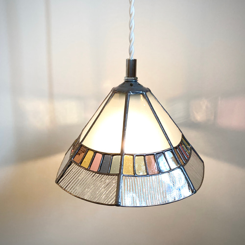 メタルシェード・ウォールランプ・エジプト製ハンドメイド/Metal Shade Wall Lamps シルバー色・レインボー / ガラタバザール