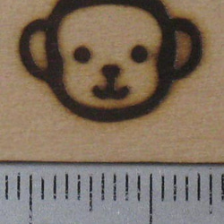 焼印猿ミニ 2枚目の画像
