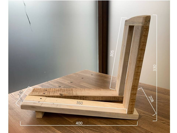 古材ブックシェルフ 6枚目の画像